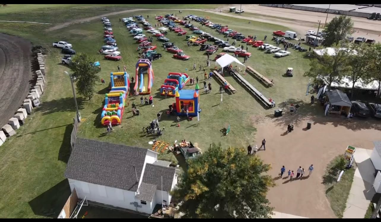 Prairie Harvest Fest celebration at the Stevens County Fairgrounds in Morris, Minnesota