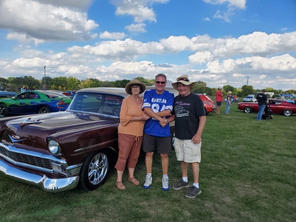 Classic vehicle displayed at the Heartland Motor Company Car and Bike Show