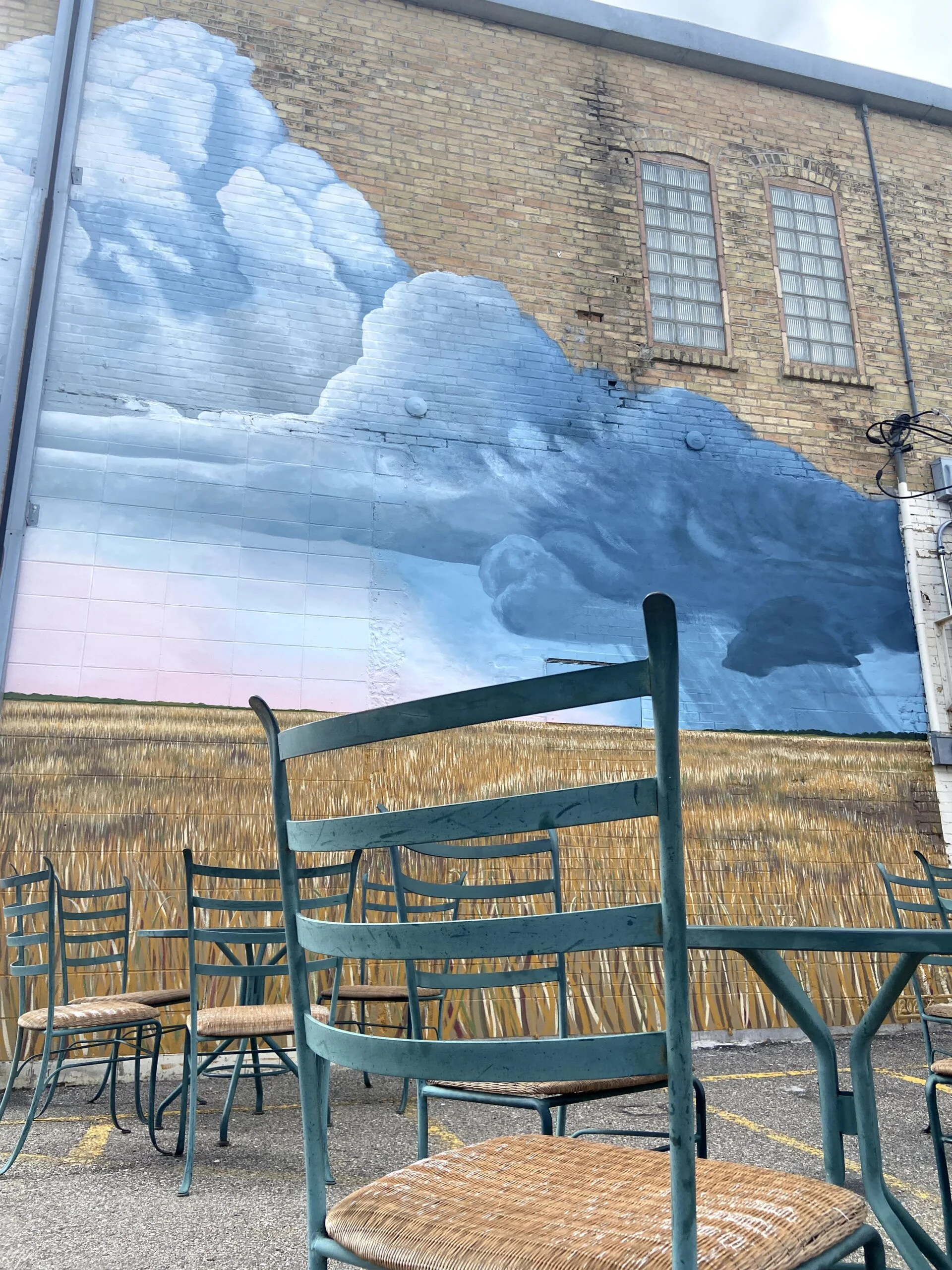IMG_2395 Mural at Stone's Throw Cafe in Morris, MN
