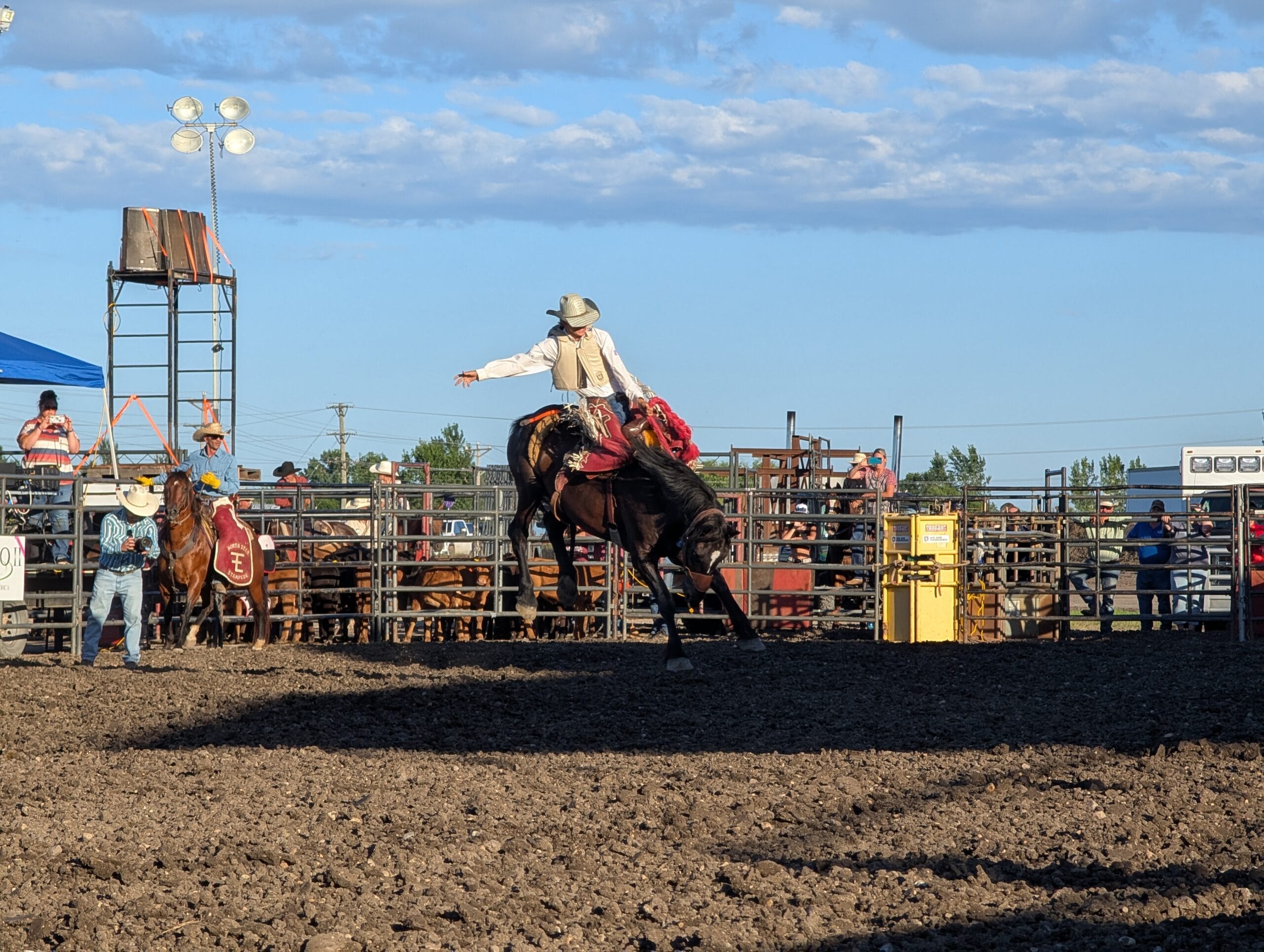 Grandstand entertainment at the Stevens County Fair