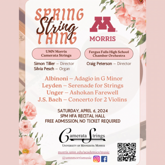April 6 | 5 pm | Spring String Thing - City of Morris